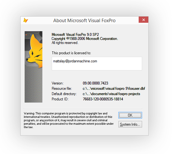 Download Microsoft Visual Foxpro 9